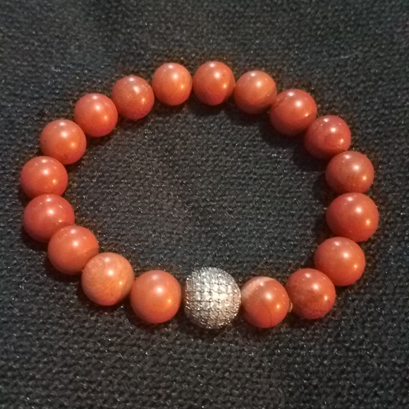 Jewelry - Carnelian natural stone bracelet.